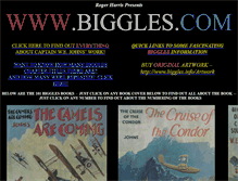 Tablet Screenshot of biggles.com